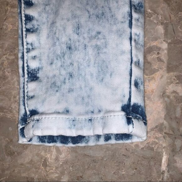 Mossimo Mid-Rise Denim Legging size 00 whitewash - Picture 6 of 7